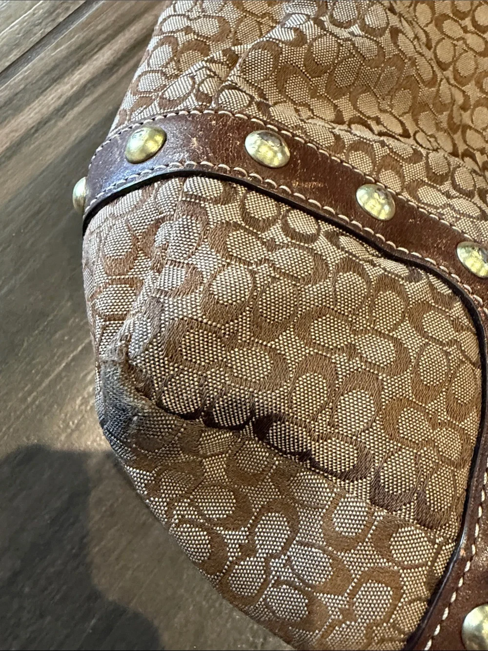 Coach vintage signature